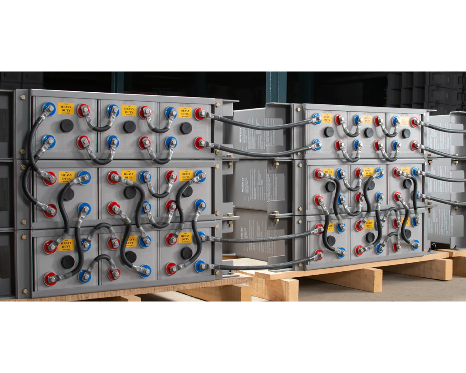 Microtex 1100Ah train lighting battery