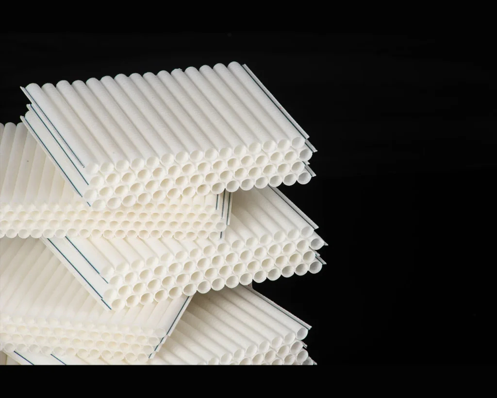 Microtex pluri-tubular gauntlet (PT) bags