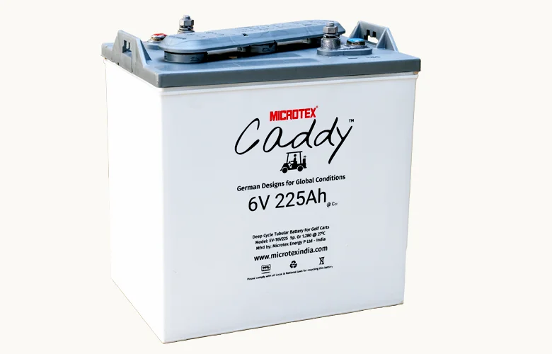 Microtex golf cart battery — deep-cycle monoblocs