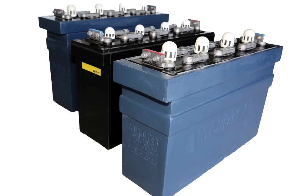 Microtex diesel locomotive starter battery